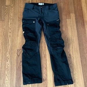 Black/grey Keb Trousers Long
